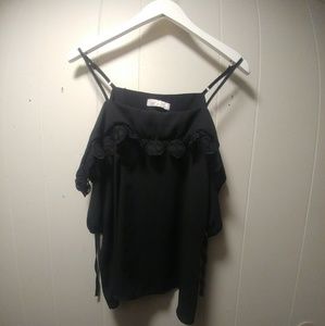 Off Shoulder Lace Blouse